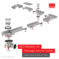 Three Day Delivery on Drainage Channels Now Available from ACO